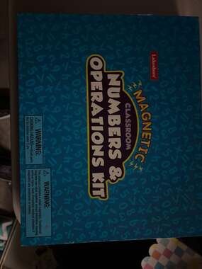 Lakeshore Classroom Magnetic Numbers & Operations Kit JJ515